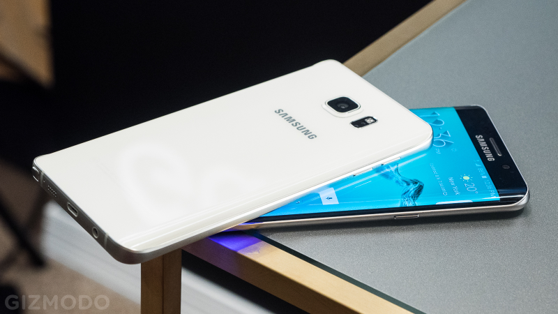 Illustration for article titled The Galaxy S6 Edge Plus: Yep, It Certainly Is Bigger
